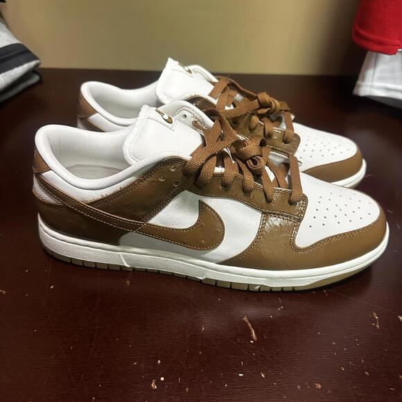 Nike Other - Nike Dunk Low LX 'Ale Brown Ostrich' Sail FJ2260-001 Women's 13 Men's 11.5